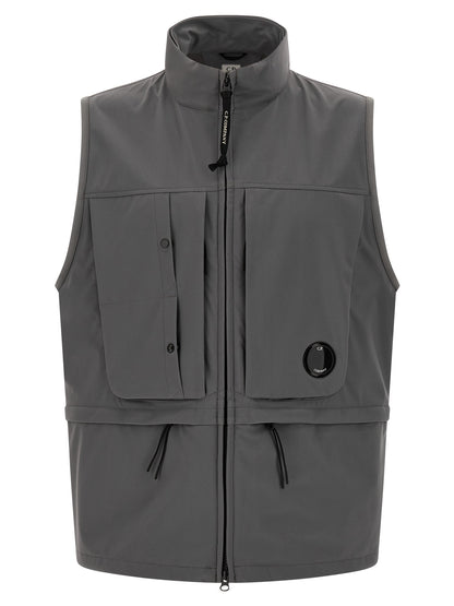 'CP Shell Hooded' vest Gilet