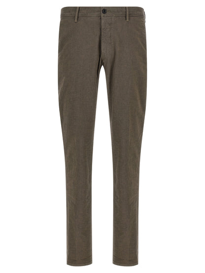 Micro check pants Pants