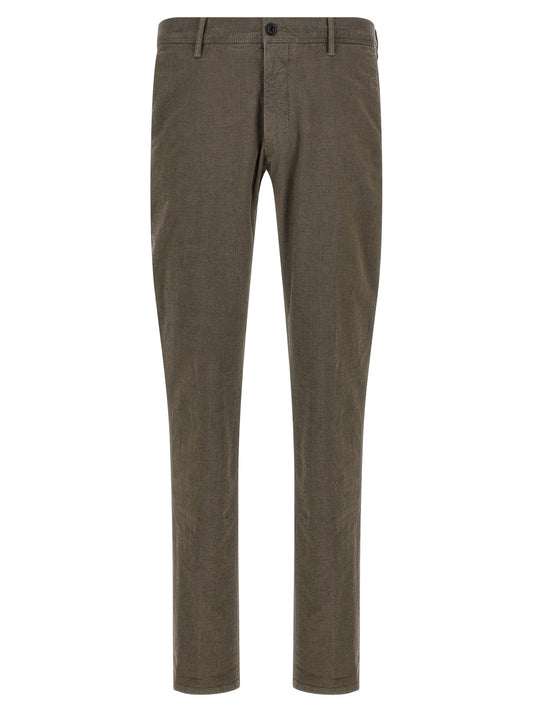 Micro check pants Pants
