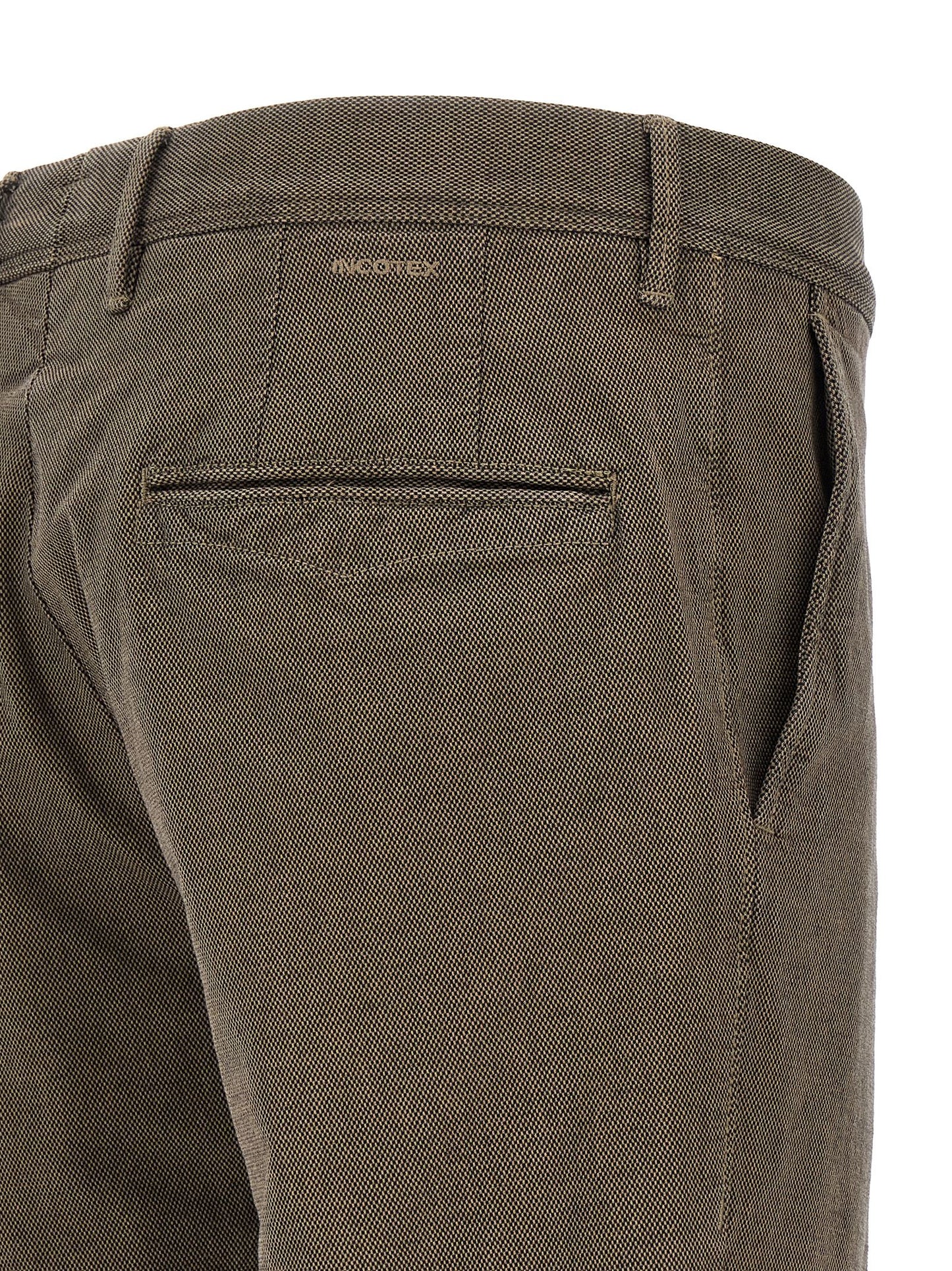 Micro check pants Pants