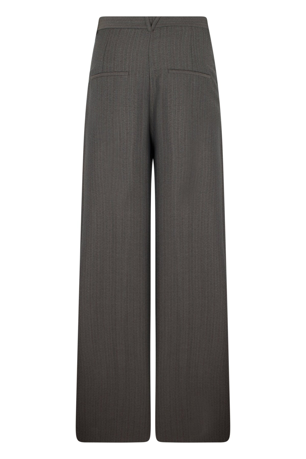 Loose checkered pants in a wool blend RTW