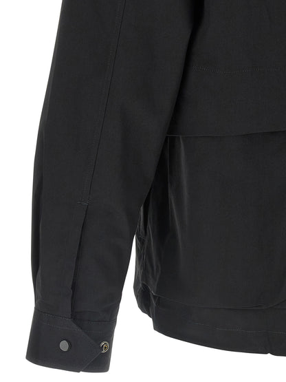 Zip overshirt Shirt, blouse