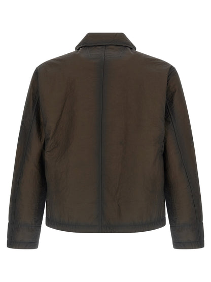 Bi-film felt jacket Down jacket, Parka, Casual jackets