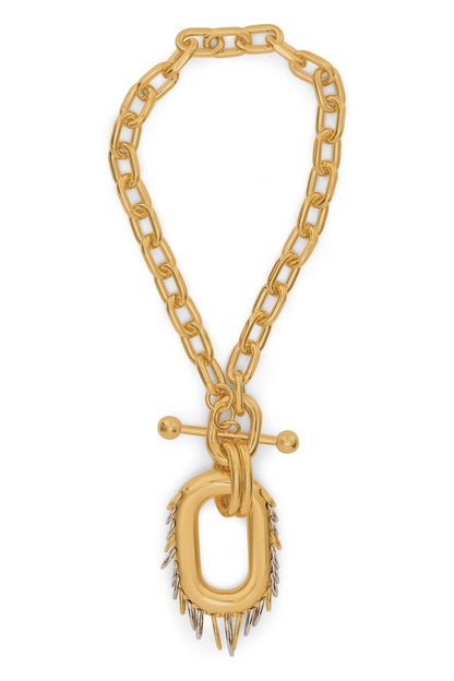 Rabanne Punk XL metal link necklace