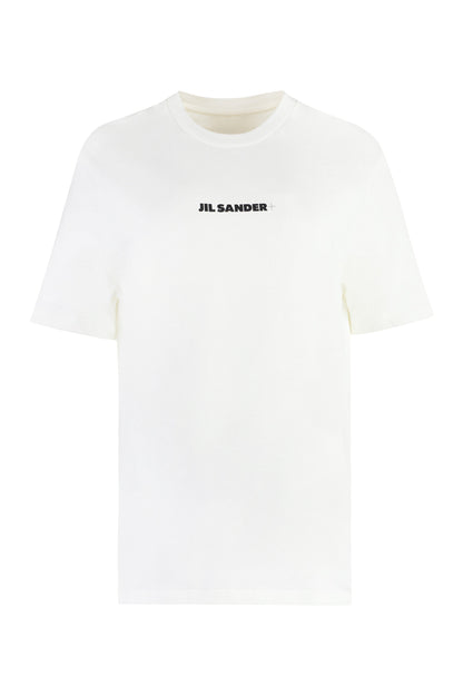 Jil Sander Logo cotton t-shirt