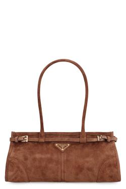 Prada Bonnie medium handbag in suede