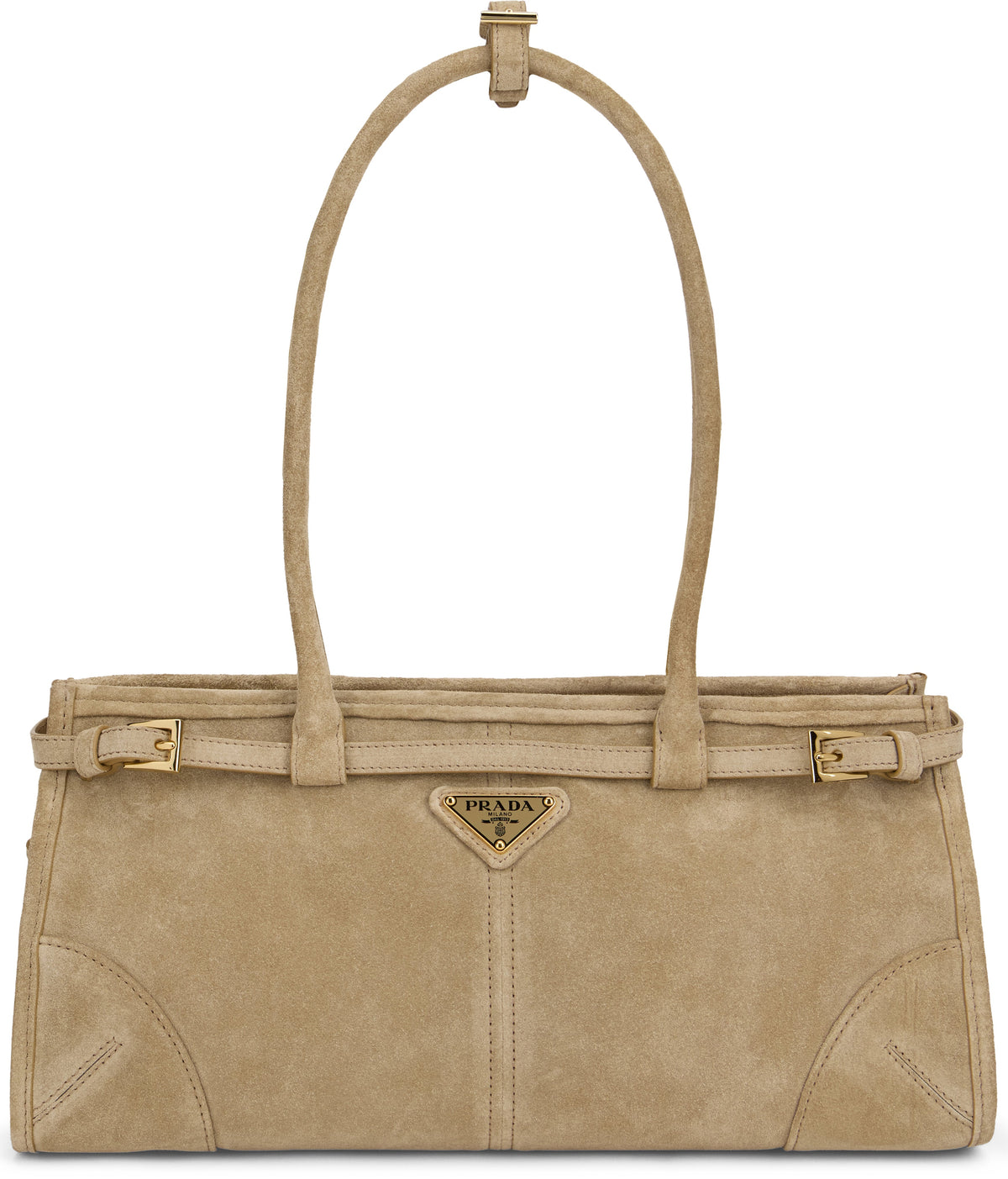 Prada Bonnie medium handbag in suede