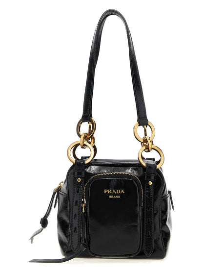'Dangle' top case Hand bags