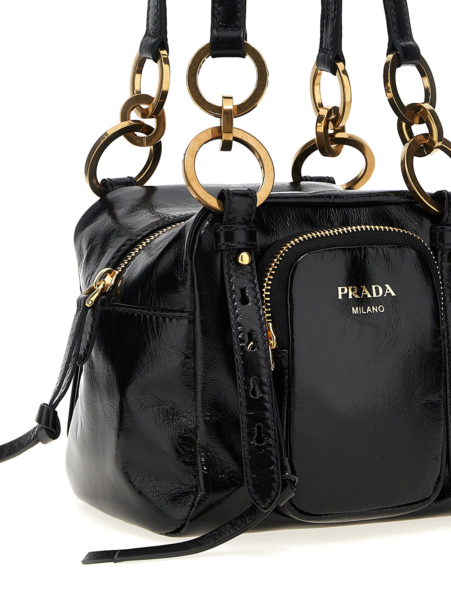 'Dangle' top case Hand bags