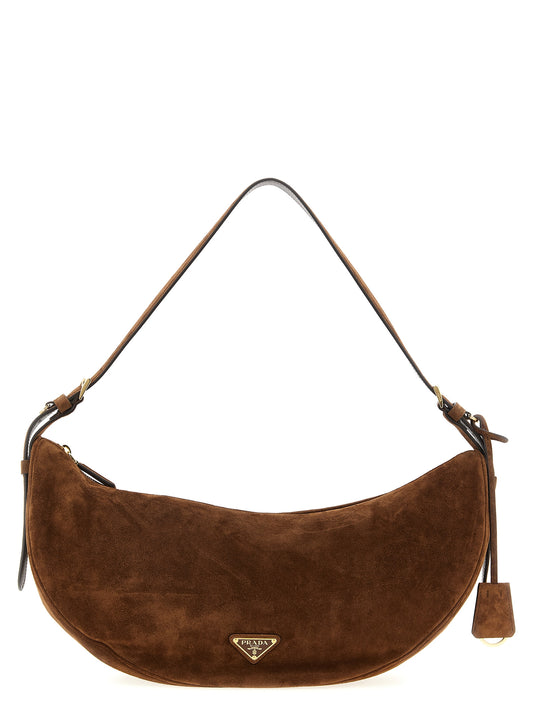 'Prada Demi-Lune' large shoulder bag Shoulder bags