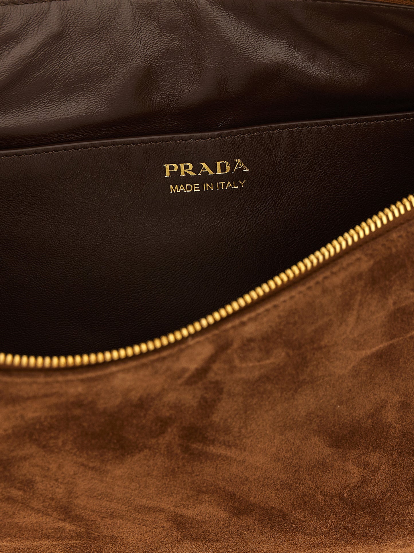 'Prada Demi-Lune' large shoulder bag Shoulder bags