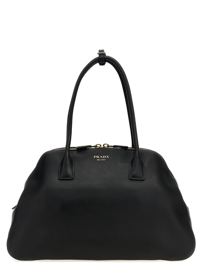 Medium leather shopping bag Tote bag