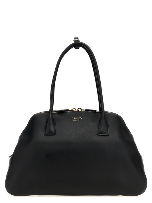 Medium leather shopping bag Tote bag