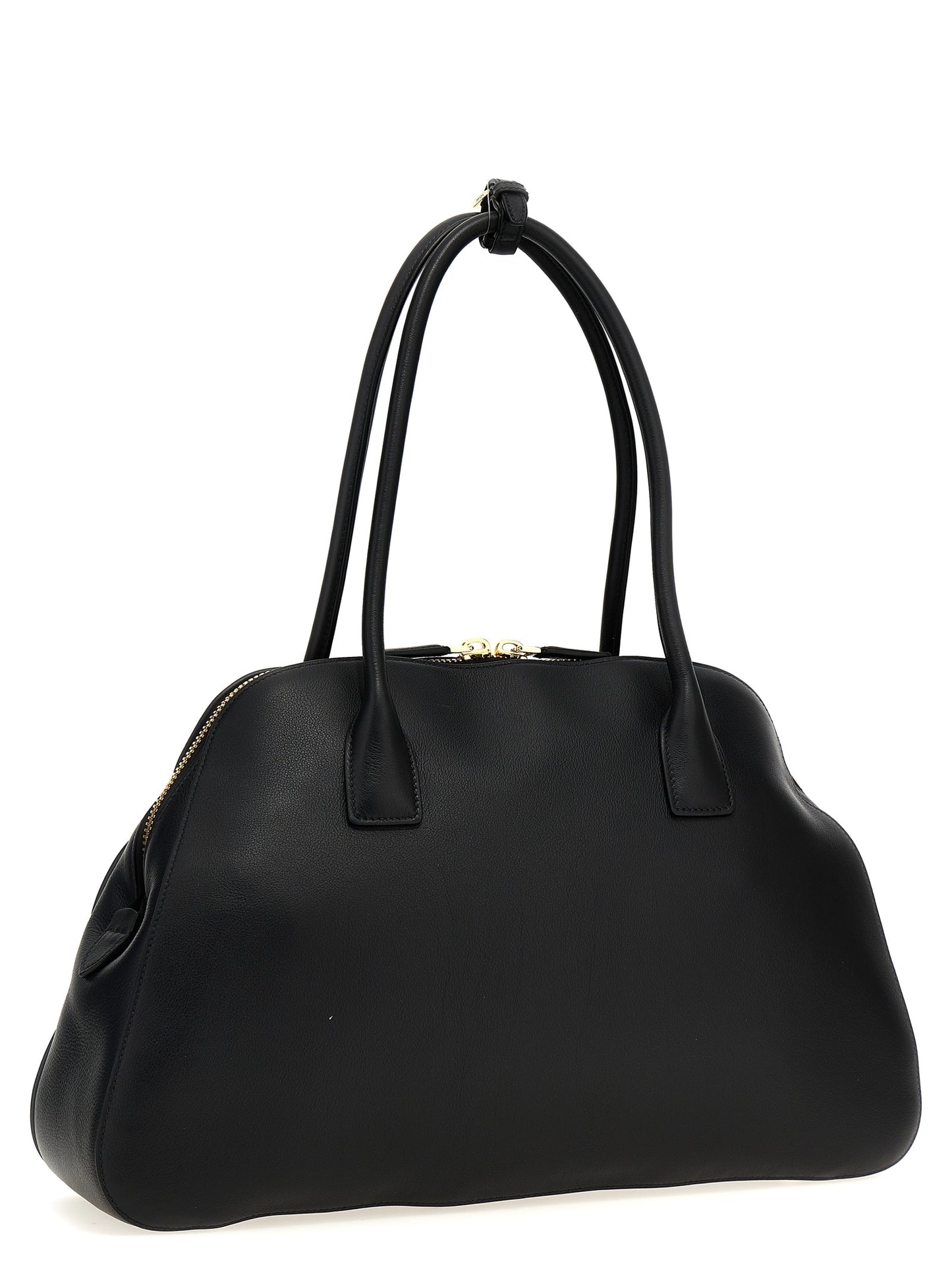 Medium leather shopping bag Tote bag