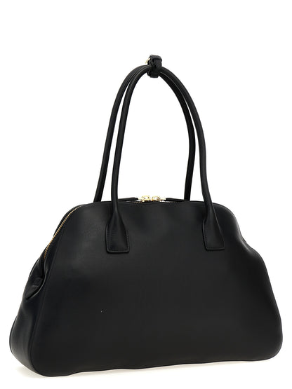 Medium leather shopping bag Tote bag