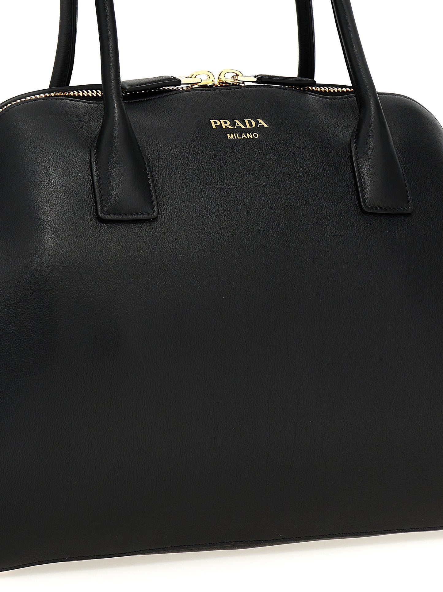 Medium leather shopping bag Tote bag