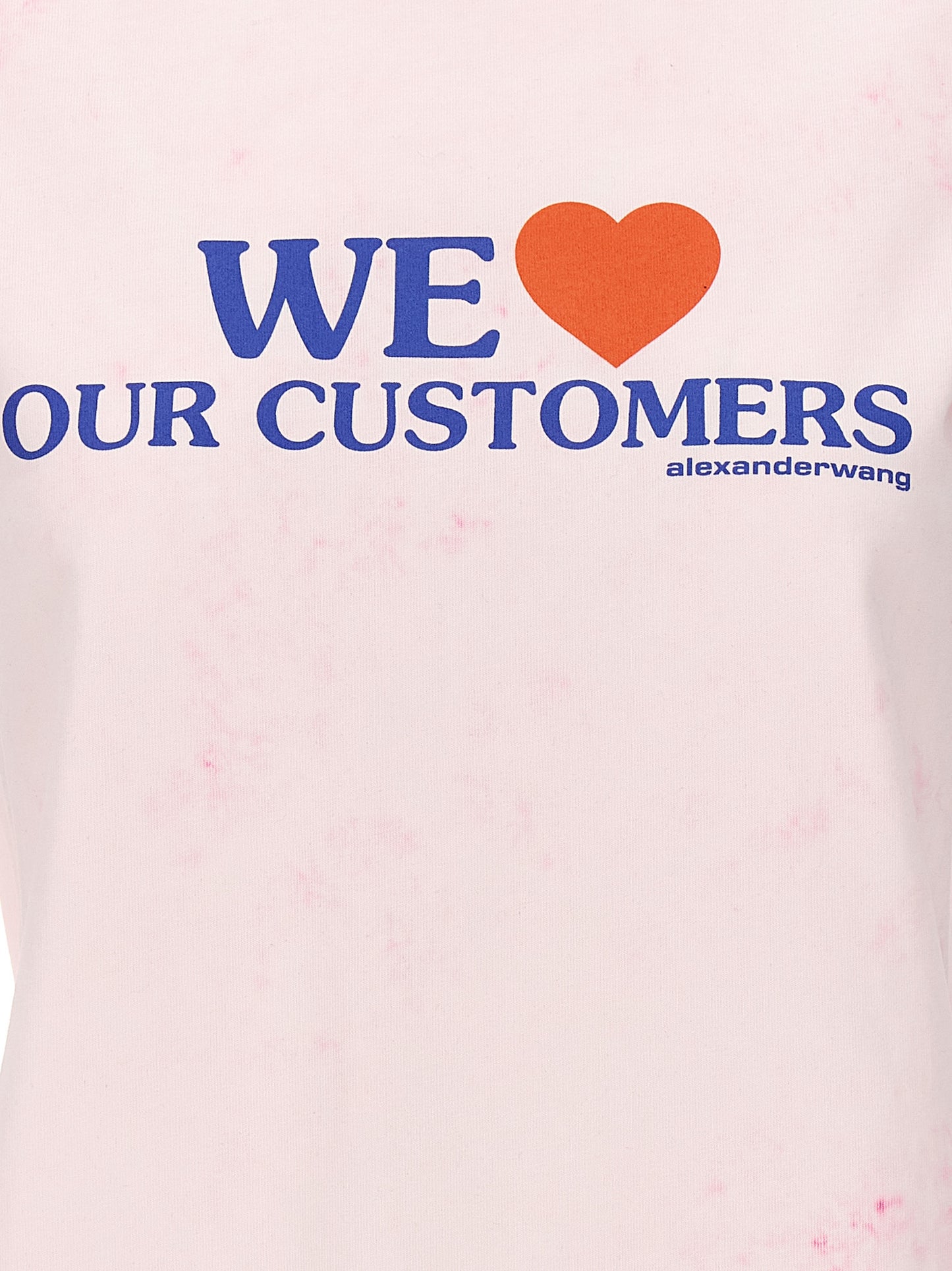 'We Love Our Customers' t-shirt T-shirt