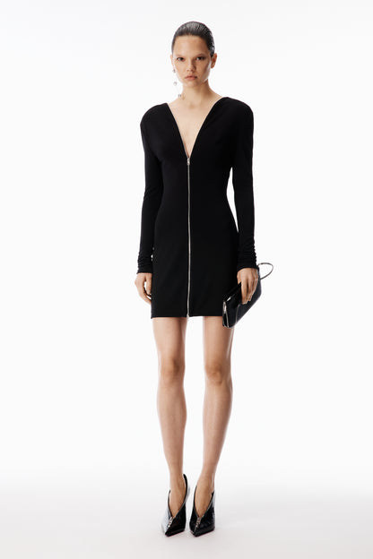 Alexander Wang Continuous zipper mini dress