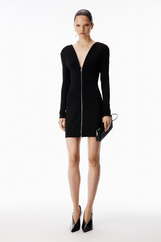 Alexander Wang Continuous zipper mini dress