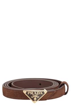 Prada Suede leather belt