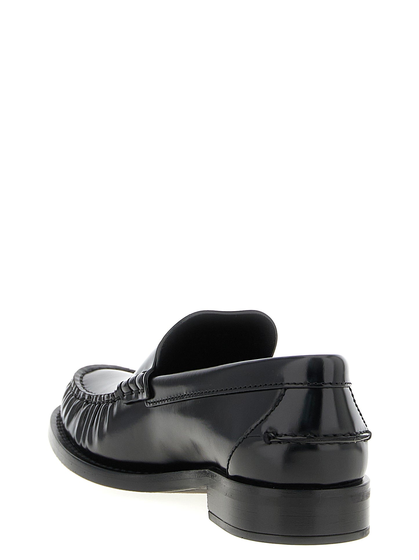 Brushed leather loafers Loafers