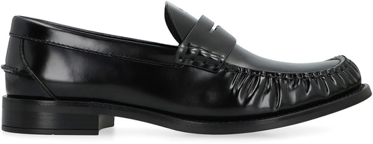 Prada Moccasins in brushed leather