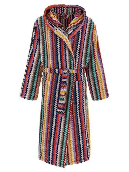 'Riverbero' hooded bathrobe Towels
