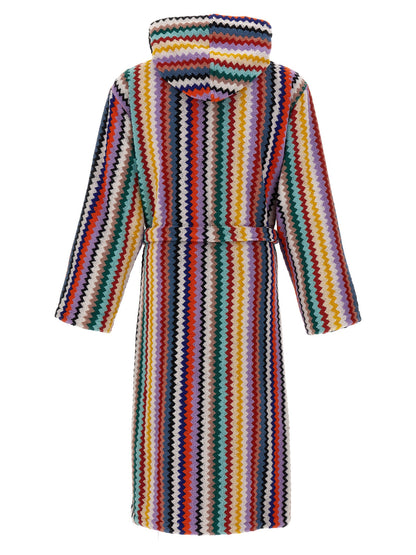 'Riverbero' hooded bathrobe Towels