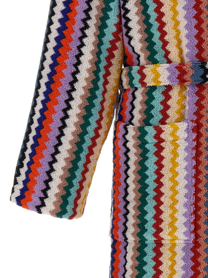 'Riverbero' hooded bathrobe Towels