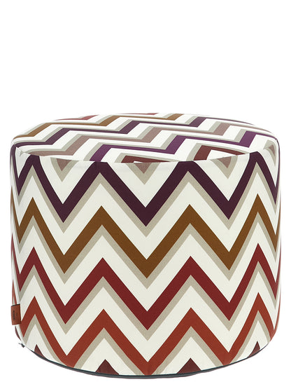 'Watamu' outdoor cylindrical pouf Decorative accessories