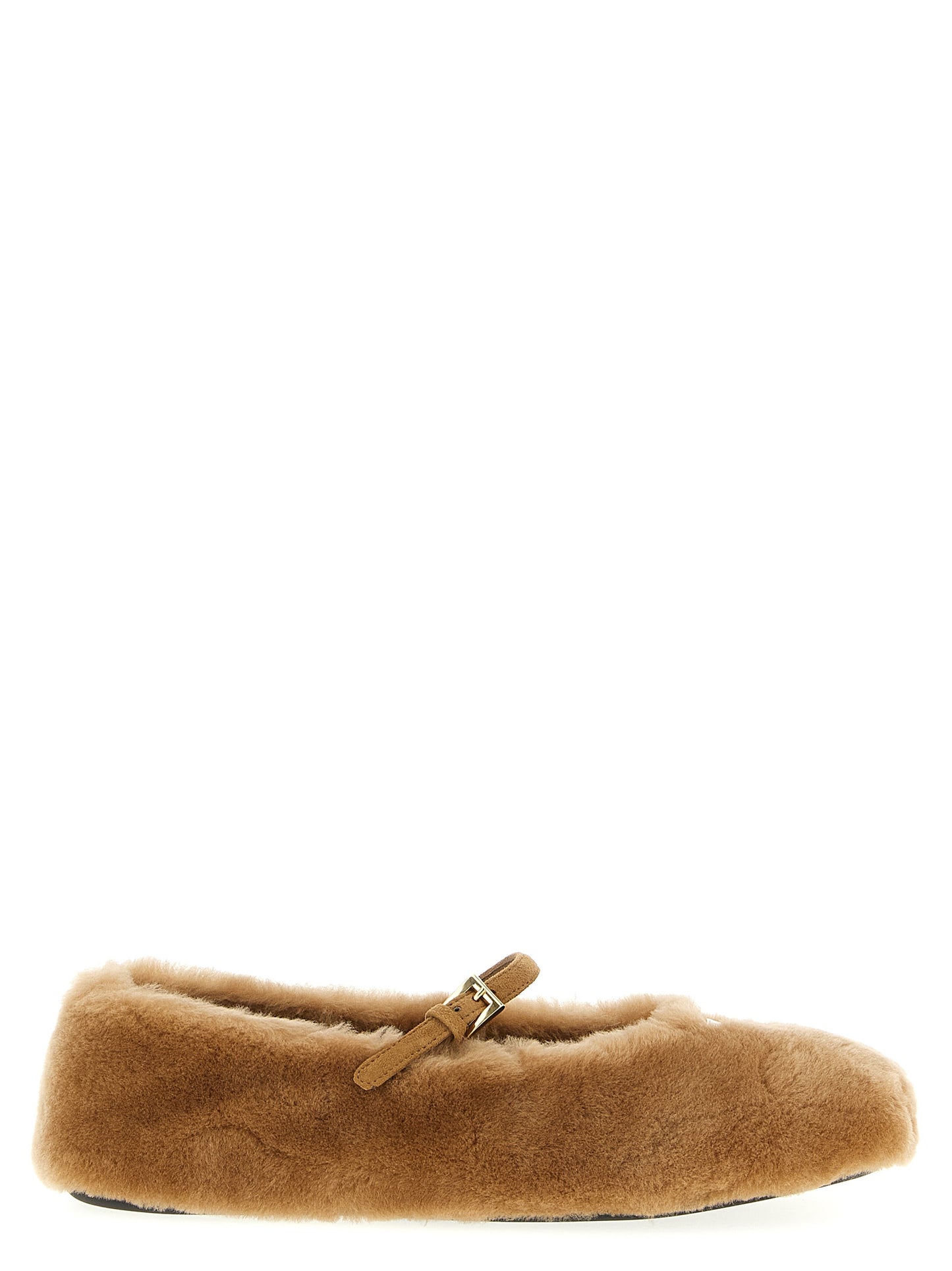 Shearling ballet flats Flat shoes