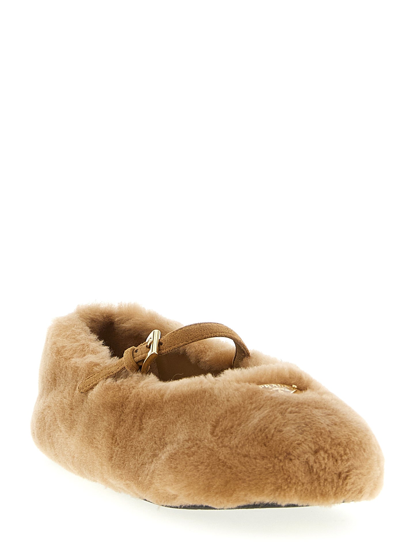 Shearling ballet flats Flat shoes
