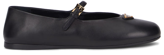 Prada Mary-jane ballet flats with logo