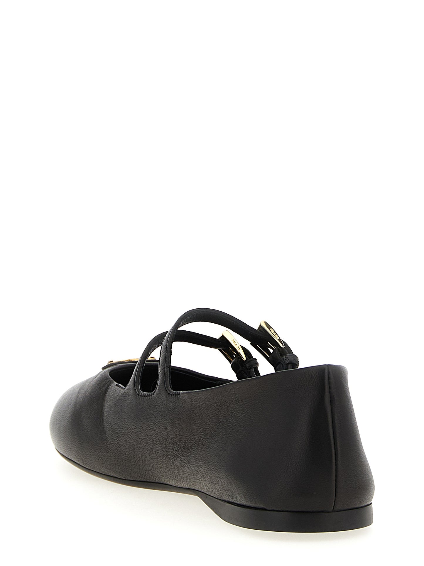 Double strap ballet flats Flat shoes