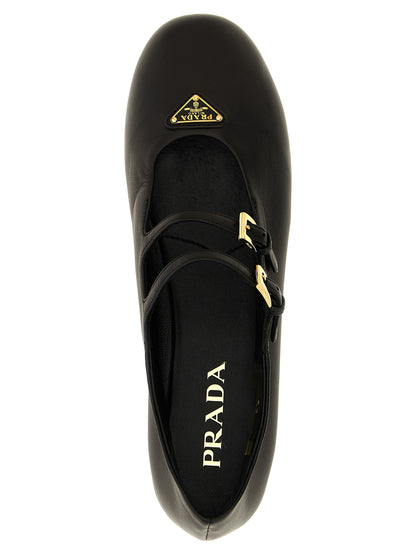 Double strap ballet flats Flat shoes