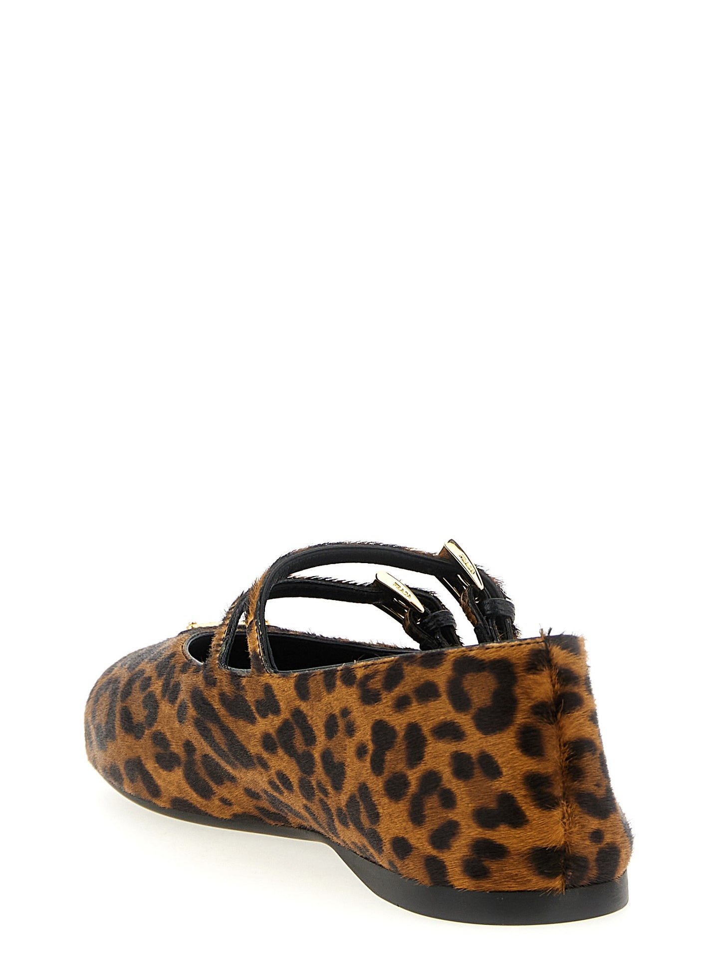Double strap ballet flats Flat shoes