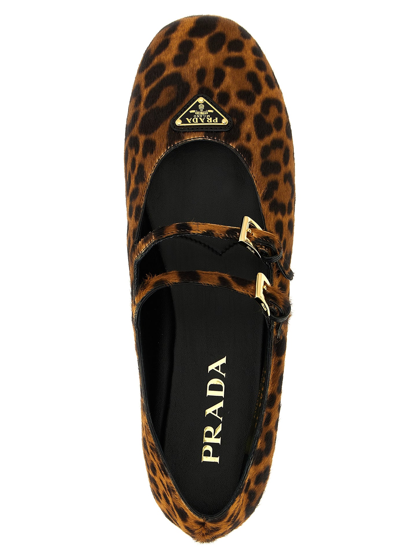 Double strap ballet flats Flat shoes