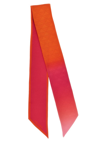 Silk scarf Scarves, foulards