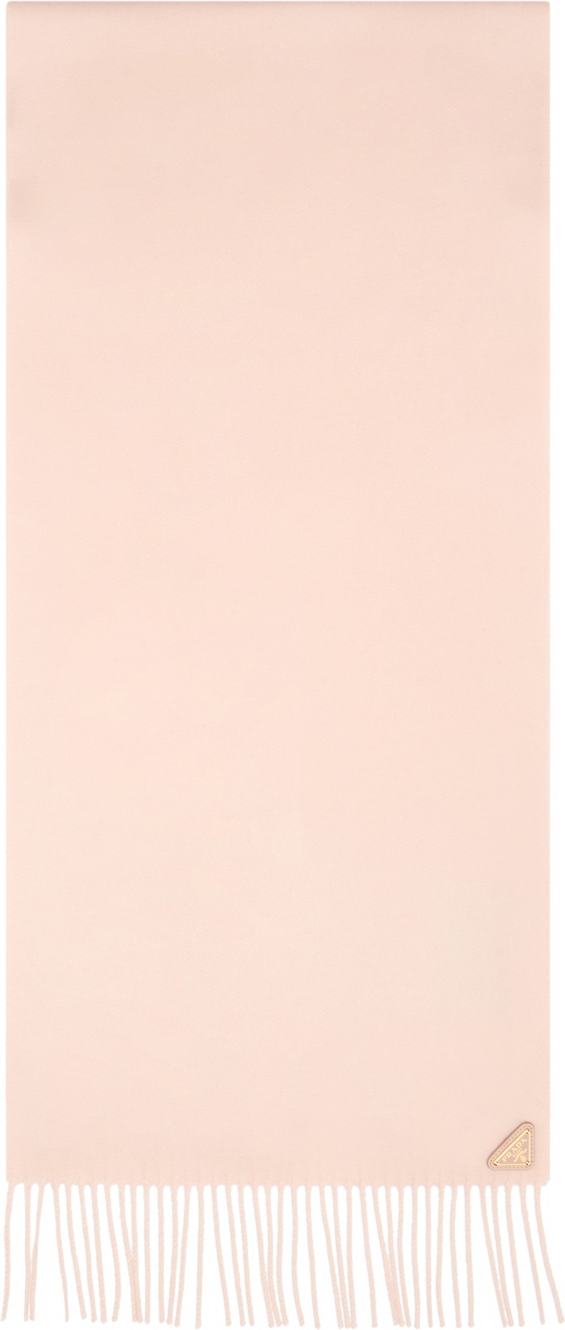 Prada Pink scarf with fringes