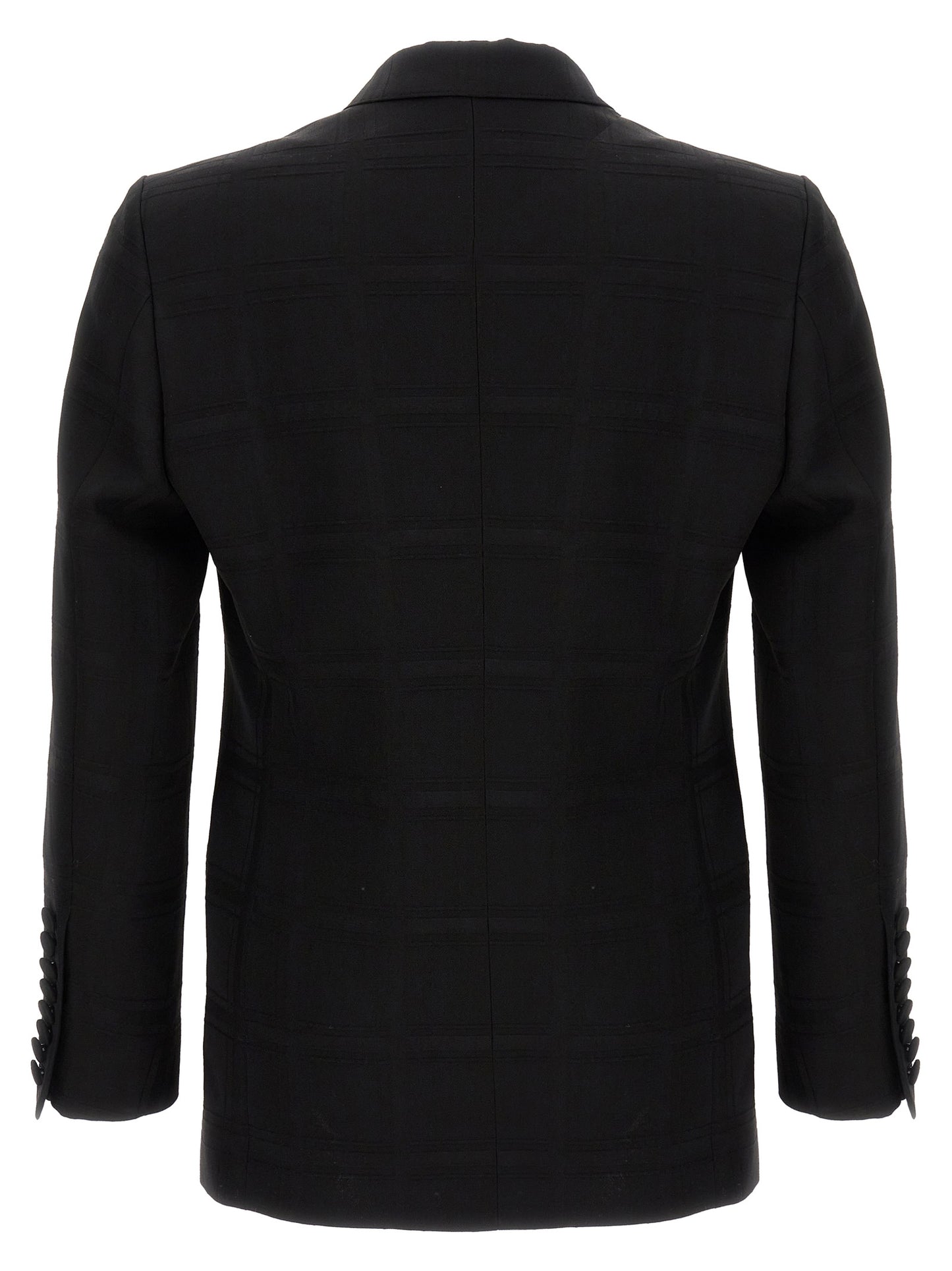 Check double-breasted blazer Blazer