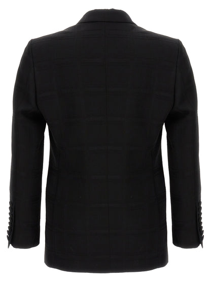 Check double-breasted blazer Blazer