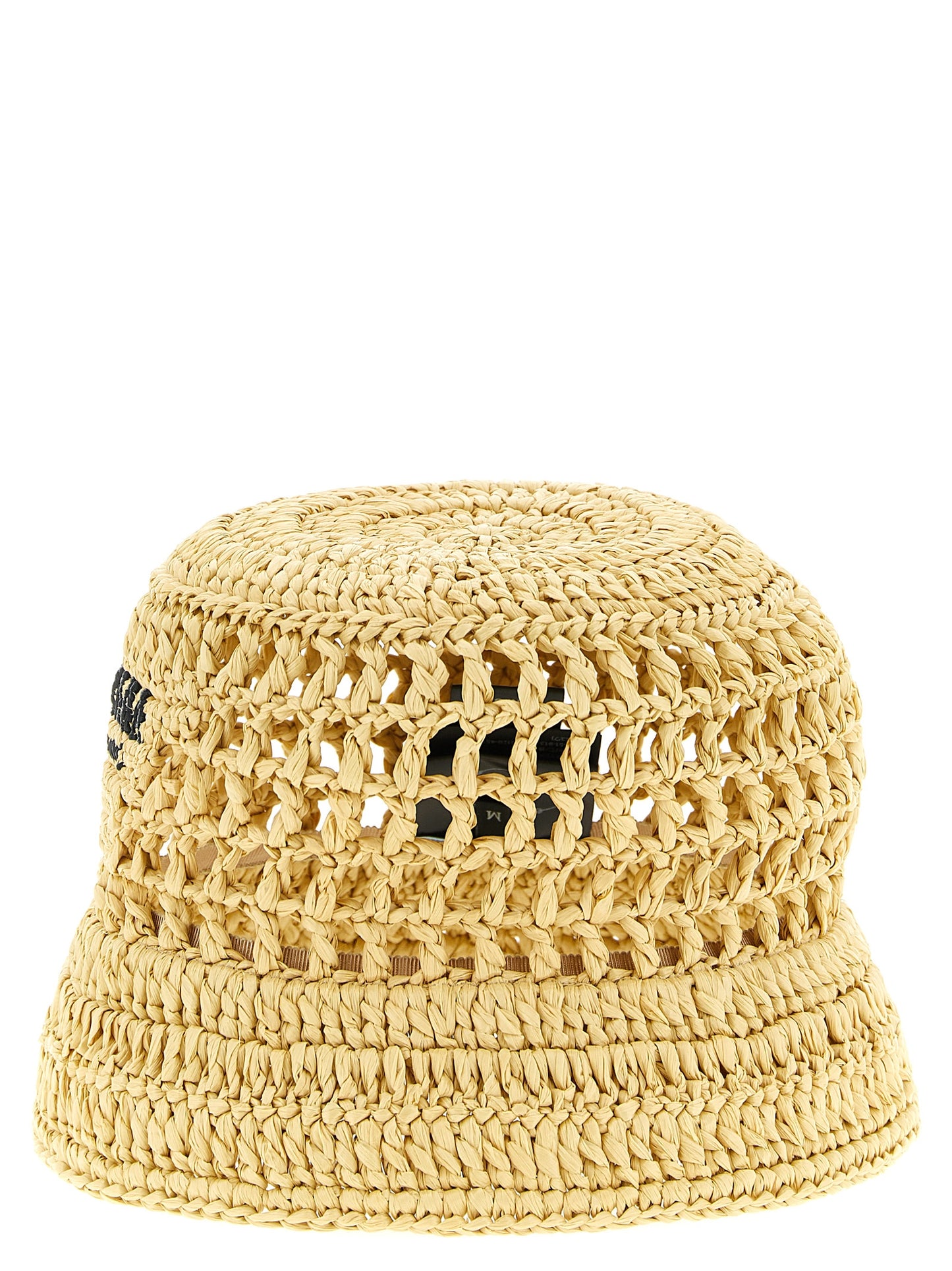 Crochet logo bucket hat Hats