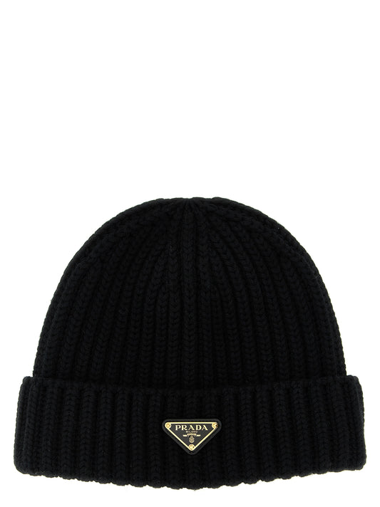 Logo triangle beanie Hats