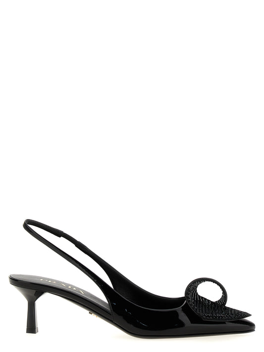 'Torchon' slingback Pumps