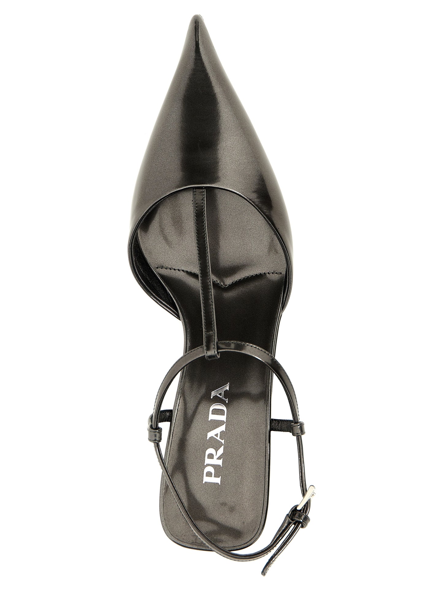 Laminated patent leather pumps Pumps