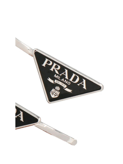 Logo two hairpin set Hair accessories