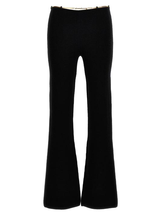 'Gold Nameplate Chain' pants Pants