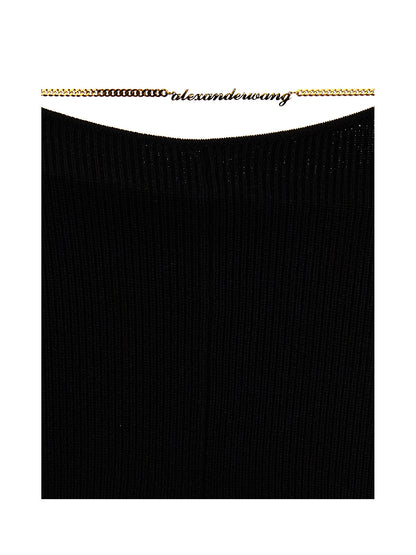 'Gold Nameplate Chain' pants Pants