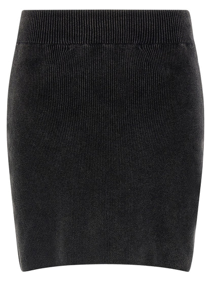Chenille skirt Skirts
