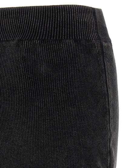Chenille skirt Skirts